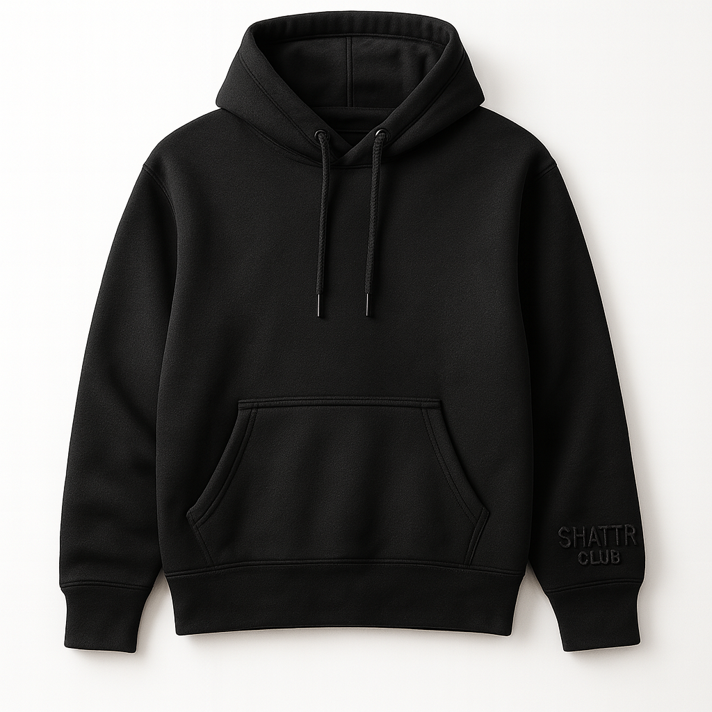 Void Black Heavyweight Hoodie