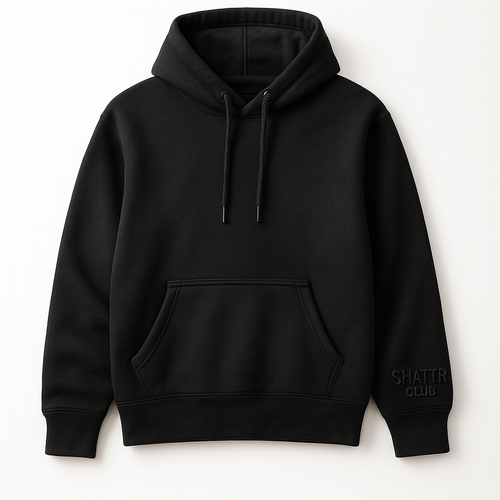 Void Black Heavyweight Hoodie