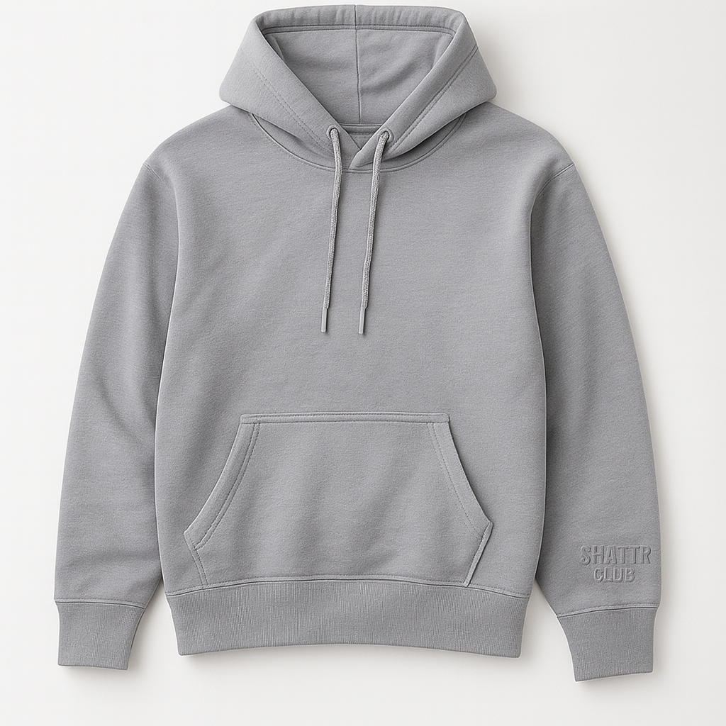 Stone Grey Heavyweight Hoodie